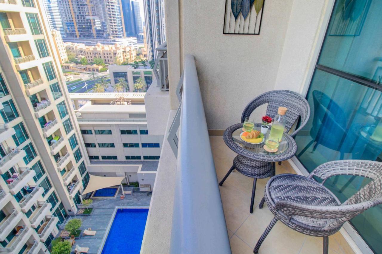 Durrani Homes - Luxurious Studio Near Dubai Mall With Pool View Εξωτερικό φωτογραφία